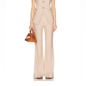 Veronica Beard Cream Jumpsuit